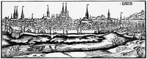 Lübeck um 1500 (1493)